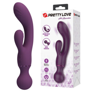 PRETTY LOVE – ALL ROUNDER PURPLE G-SPOT VIBRATOR Rabbit Vibrators | SEXstore.ie
