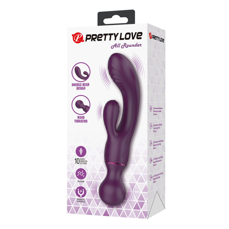 PRETTY LOVE – ALL ROUNDER PURPLE G-SPOT VIBRATOR Rabbit Vibrators | SEXstore.ie 13