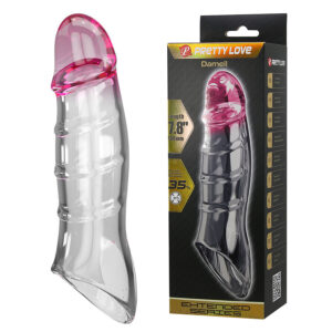 PRETTY LOVE – DARNELL TRANSPARENT EFFECT PENIS COVER Cock Rings | SEX Shop Ireland