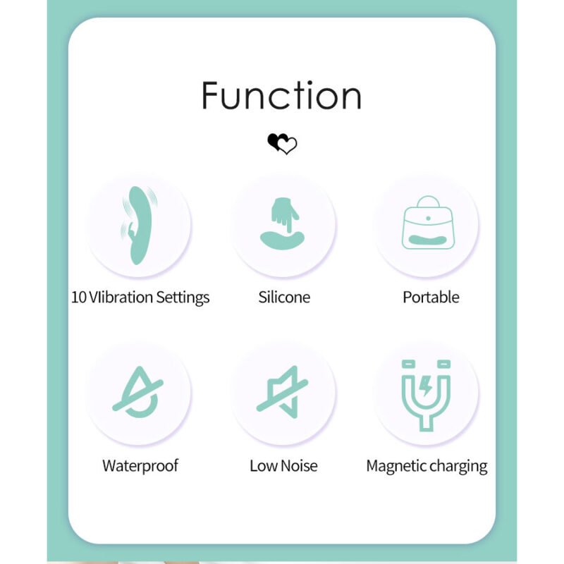 PRETTY LOVE – DJ STICK G-SPOT TURQUOISE VIBRATOR G-spot Vibrators | SEX Shop Ireland 12