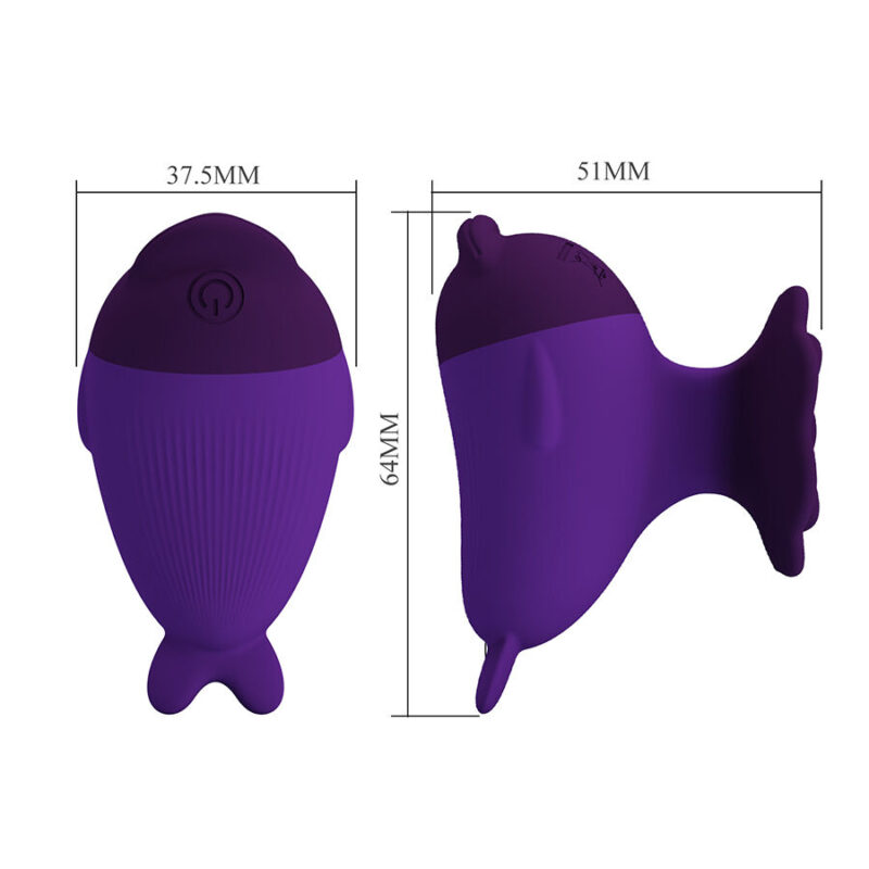 PRETTY LOVE – DOLPHIN MINI VIBRATOR WITH CLIP Clitoral Stimulators | SEX Shop Ireland 11