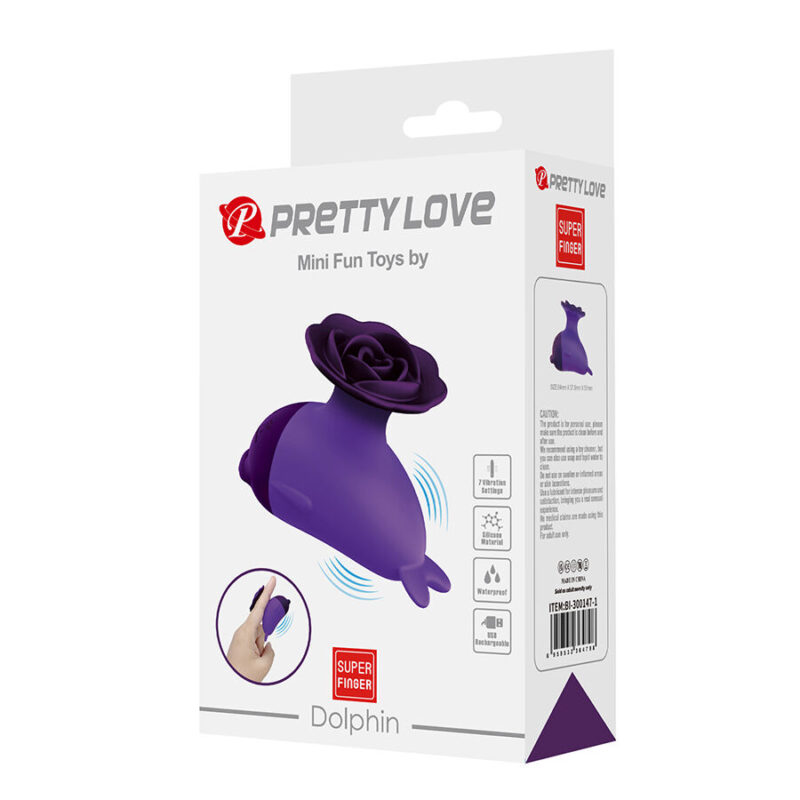 PRETTY LOVE – DOLPHIN MINI VIBRATOR WITH CLIP Clitoral Stimulators | SEX Shop Ireland 12
