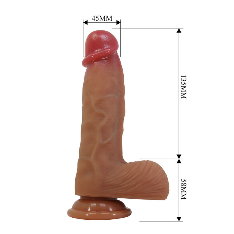 PRETTY LOVE – DUVALL REALISTIC DILDO WITH SUCTION CUP 19.3 CM -Ø- 4.5 CM Dildos | SEX Shop Ireland 9