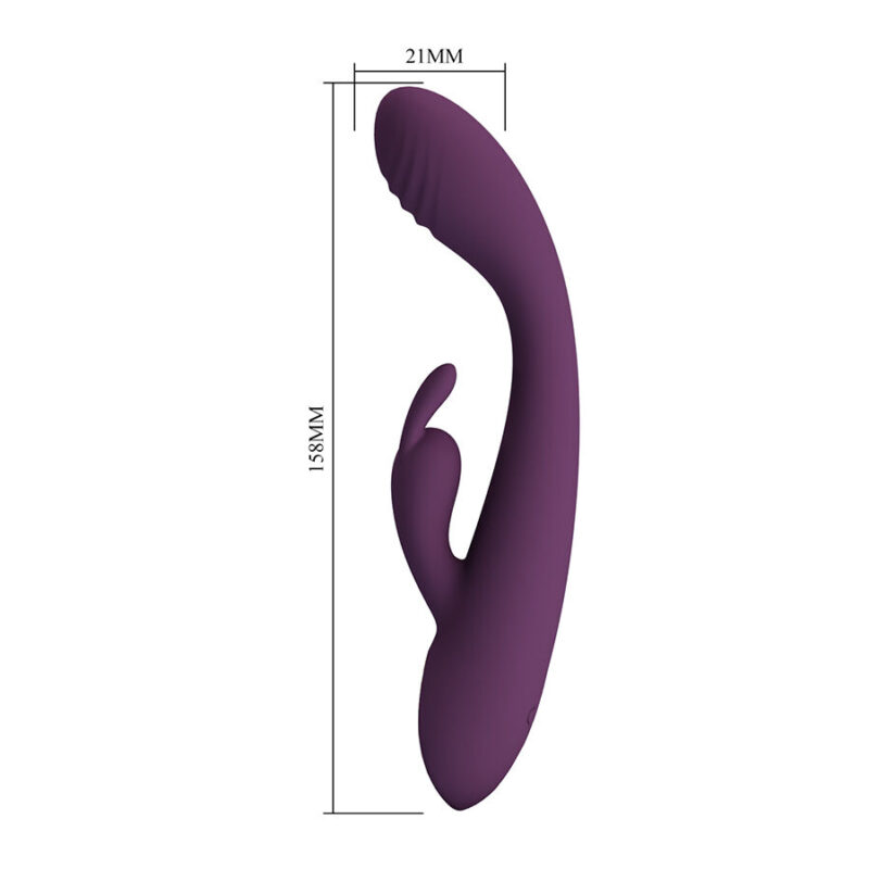 PRETTY LOVE – EMMA RABBIT PURPLE VIBRATOR WITH STIMULATOR Rabbit Vibrators | SEXstore.ie 11