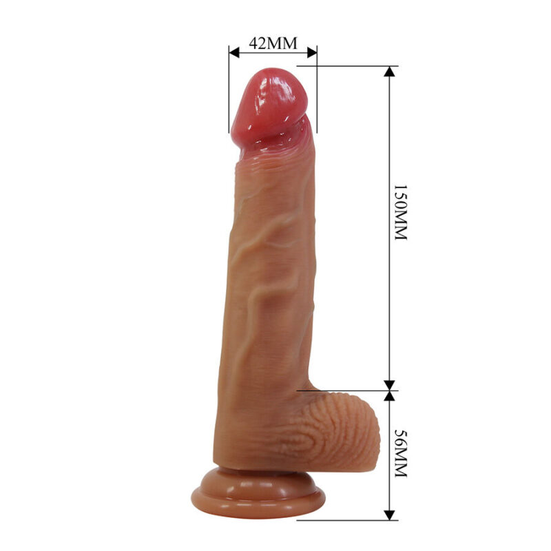 PRETTY LOVE – LISLE REALISTIC DILDO WITH SUCTION CUP 20.6 CM -Ø- 4.2 CM Dildos | SEX Shop Ireland 10