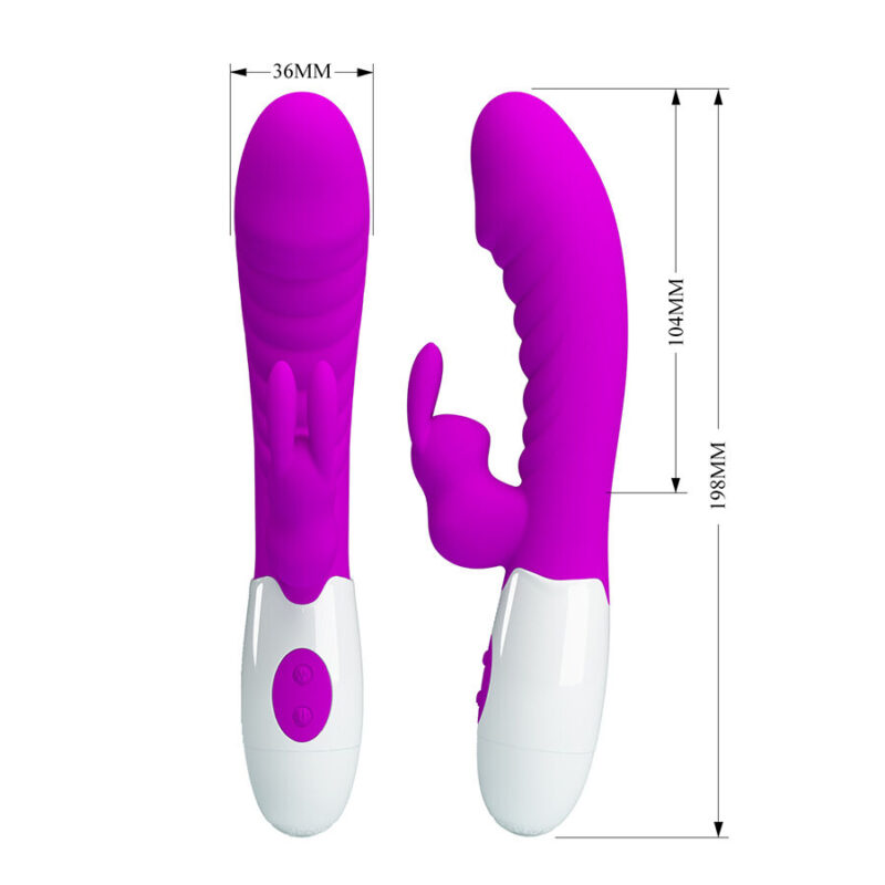 PRETTY LOVE – NAUGHTY BUNNY PURPLE VIBRATOR Rabbit Vibrators | SEXstore.ie 13