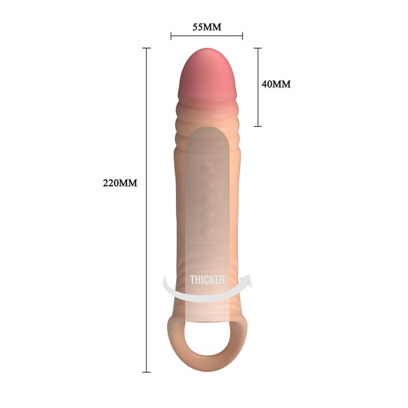 PRETTY LOVE – PENIS SLEEVE WITH INTEGRATED VIBRATION Penis Extenders & Sleeves | SEX Shop Ireland 11