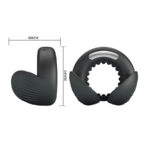 PRETTY LOVE – QUENTIN PENIS RING WITH TESTICULAR STIMULATOR Cock Rings | SEX Shop Ireland 24