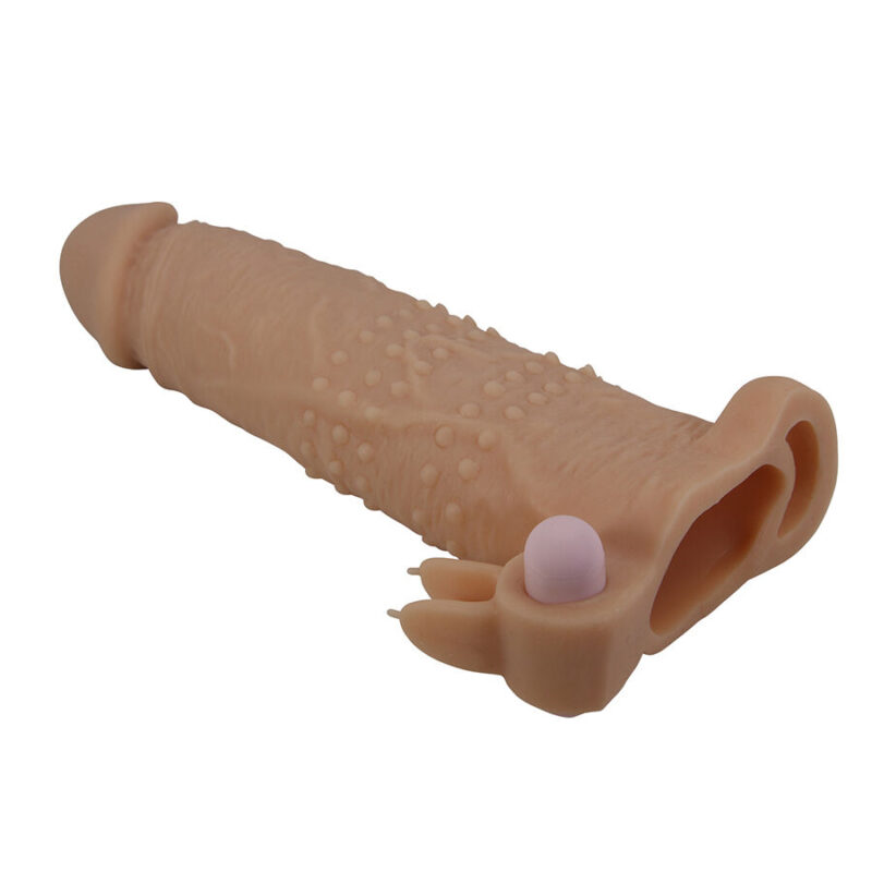 PRETTY LOVE – QUILLON PENIS SLEEVE WITH CLITORAL STIMULATOR AND VIBRATION Accessories for the penis | SEX Shop Ireland 6