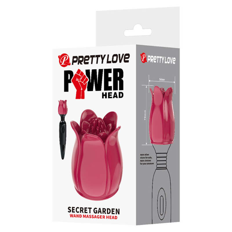 PRETTY LOVE – SECRET GARDEN PINK MASSAGE HEAD Masturbators for Women | SEX Shop Ireland 12