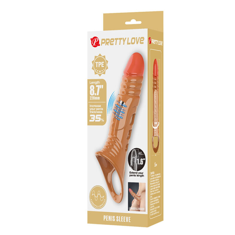 PRETTY LOVE – VIBRATING PENIS SLEEVE Penis Extenders & Sleeves | SEX Shop Ireland 12