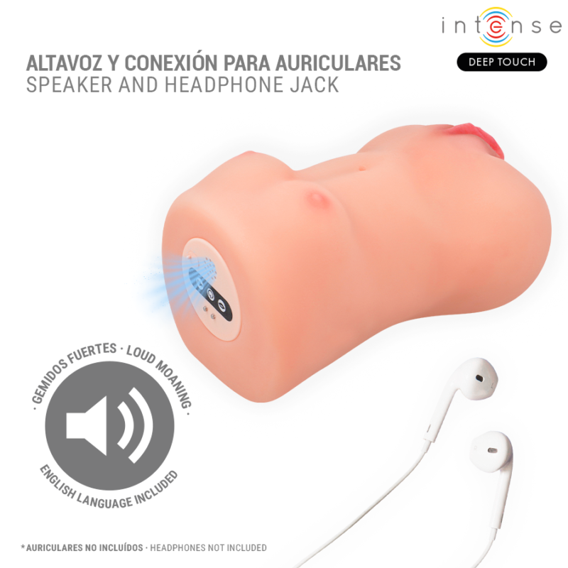 INTENSE DEEP TOUCH – CATHERINE VIBRATOR & SUCTION MASTURBATOR WITH VOICE Fleshlights | SEX Shop Ireland 7