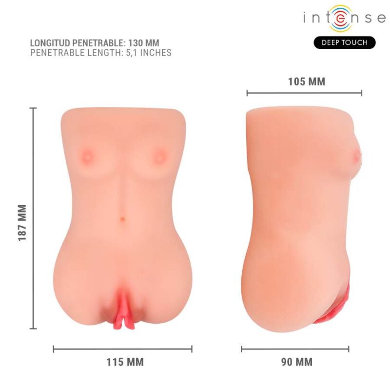 INTENSE DEEP TOUCH – CATHERINE VIBRATOR & SUCTION MASTURBATOR WITH VOICE Fleshlights | SEX Shop Ireland 10