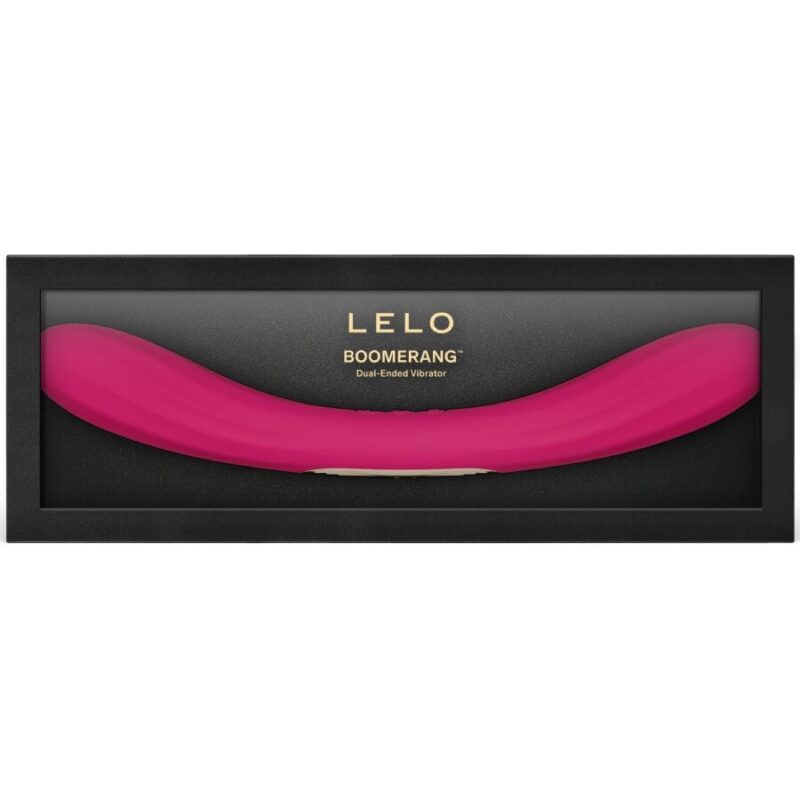 LELO – BOOMERANG DOUBLE ENDED VIBRATOR CERISE Classic Vibrators | SEX Shop Ireland 7