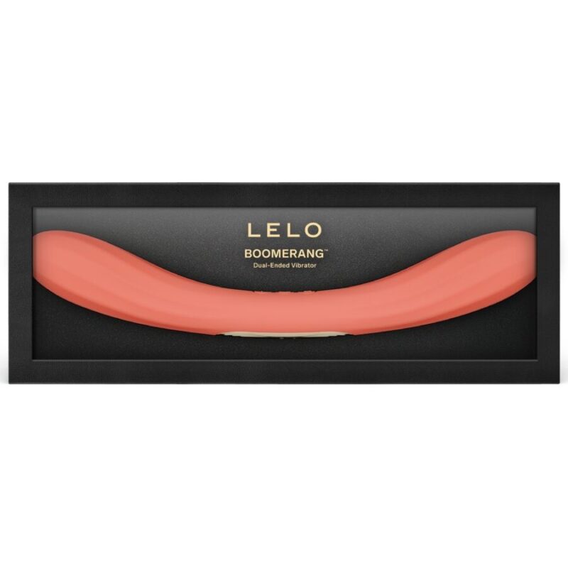 LELO – BOOMERANG DOUBLE ENDED VIBRATOR CORAL RED Classic Vibrators | SEX Shop Ireland 6