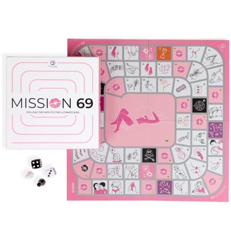 SECRET PLAY – BOARD GAME FOR COUPLES “MISSION 69” Adult Board Games | SEX Shop Ireland 6
