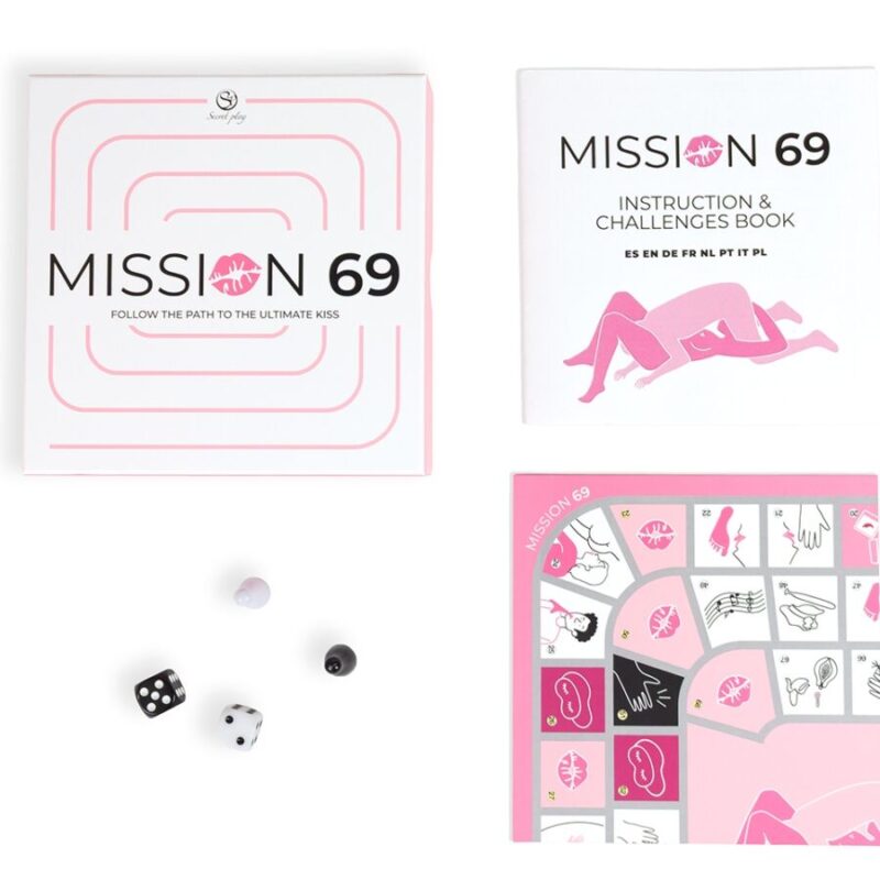 SECRET PLAY – BOARD GAME FOR COUPLES “MISSION 69” Adult Board Games | SEX Shop Ireland 7
