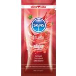 SKINS – FRUITY WATER-BASED LUBRICANT STRAWBERRY SINGLE-DOSE 5 ML Oils and Lubes | SEX Shop Ireland 6
