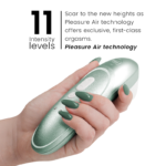 WOMANIZER – PRO VIBRANT CLITORAL STIMULATOR SAGE GREEN Clitoral Stimulators | SEX Shop Ireland 15