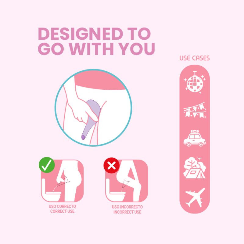 INTIMICHIC – KIBI DISPOSABLE PORTABLE URINAL Adult Accessories | SEX Shop Ireland 5