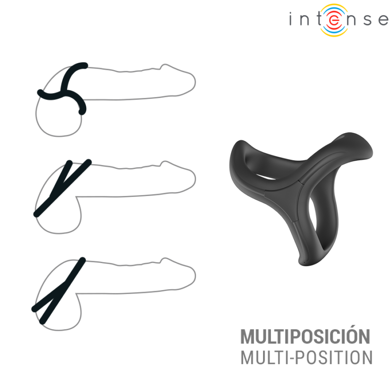 INTENSE – ALFIE ADJUSTABLE TRIPLE PENIS RING MODEL 6 Cock Rings | SEX Shop Ireland 6