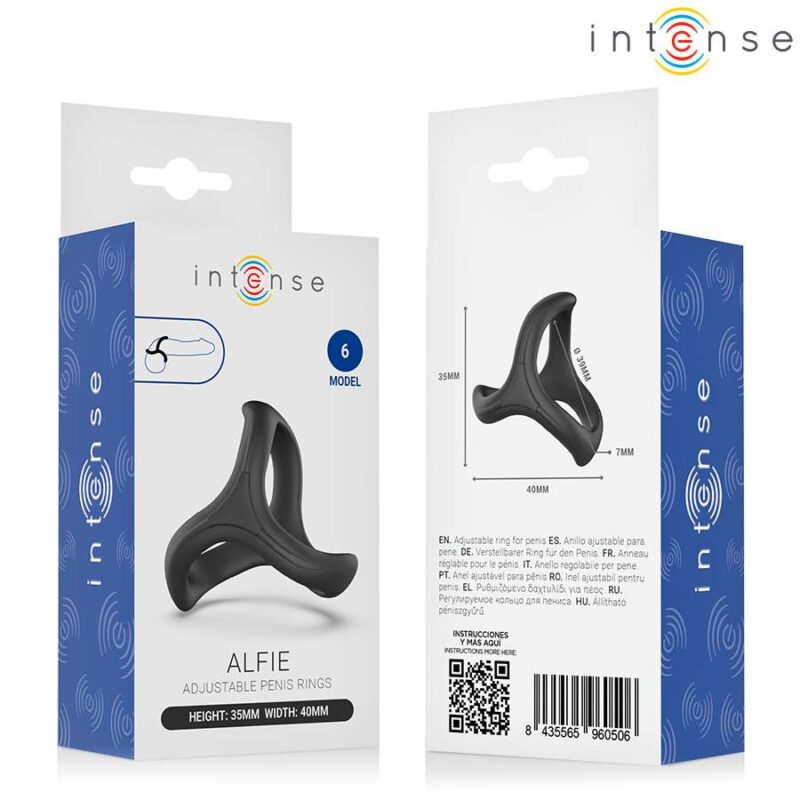 INTENSE – ALFIE ADJUSTABLE TRIPLE PENIS RING MODEL 6 Cock Rings | SEX Shop Ireland 8