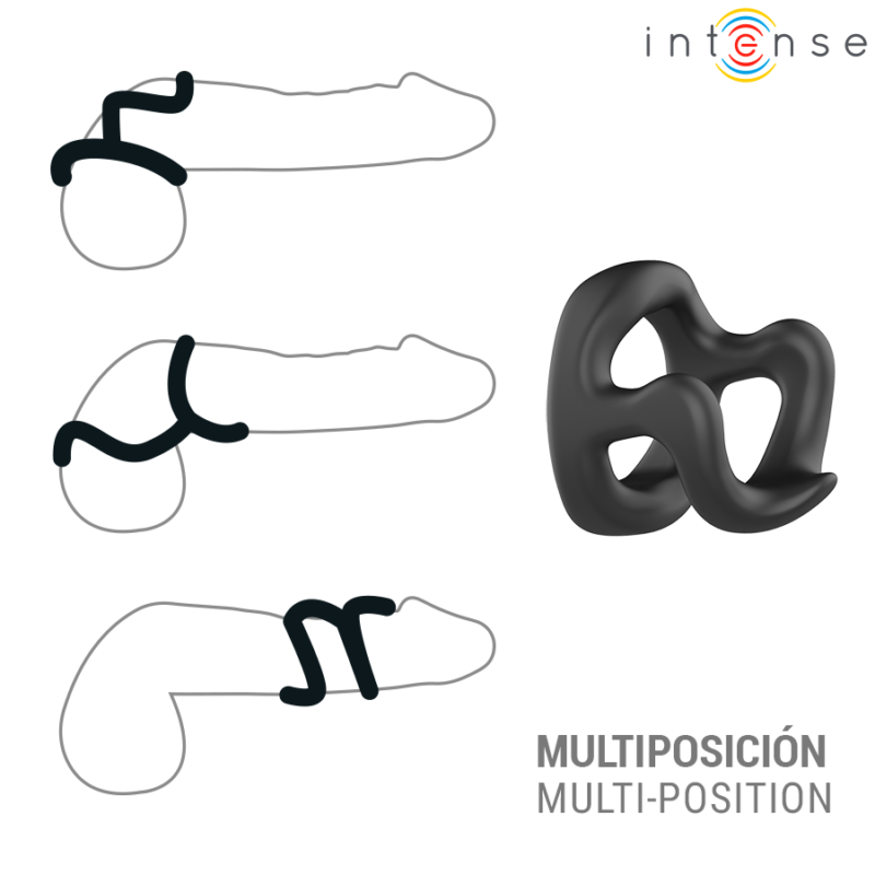 INTENSE – CHARLES ADJUSTABLE PENIS RING MODEL 11 Cock Rings | SEX Shop Ireland 6