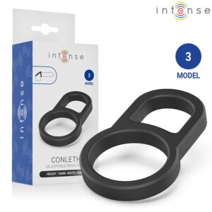 INTENSE – CONLETH ADJUSTABLE DOUBLE PENIS RING MODEL 3 Cock Rings | SEX Shop Ireland