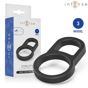 INTENSE – CONLETH ADJUSTABLE DOUBLE PENIS RING MODEL 3 Cock Rings | SEX Shop Ireland