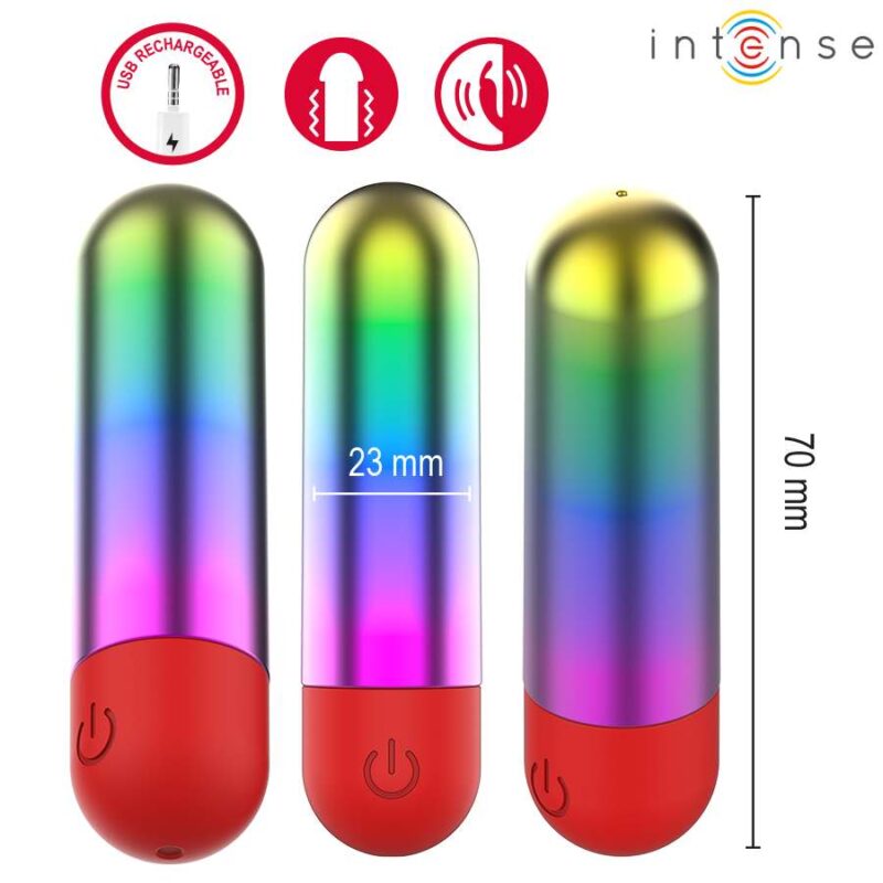 INTENSE – DEBBIE RAINBOW CLITORIS VIBRATING BULLET Bullet Vibrators | SEXstore.ie 6