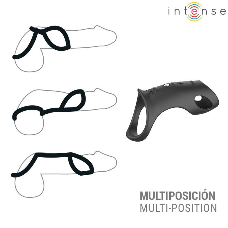 INTENSE – JEROME ADJUSTABLE VIBRATING PENIS RING MODEL 12 Cock Rings | SEX Shop Ireland 6