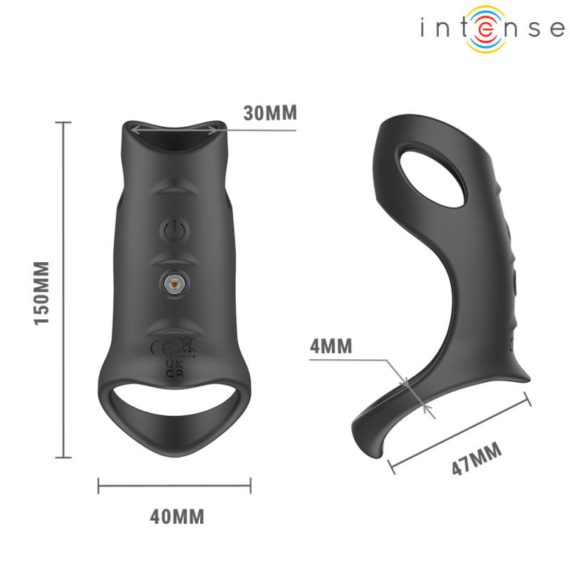 INTENSE – JEROME ADJUSTABLE VIBRATING PENIS RING MODEL 12 Cock Rings | SEX Shop Ireland 11