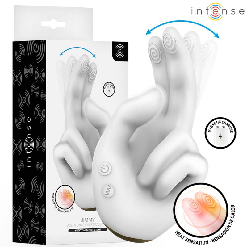 INTENSE – JIMMY HAND-SHAPED MULTIFUNCTION STIMULATOR WITH VIBRATION AND HEAT Clitoral Stimulators | SEXstore.ie 4 INTENSE – JIMMY HAND-SHAPED MULTIFUNCTION STIMULATOR WITH VIBRATION AND HEAT Clitoral Stimulators | SEXstore.ie 4