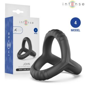 INTENSE – JOHN ADJUSTABLE TRIPLE PENIS RING MODEL 4 Cock Rings | SEX Shop Ireland