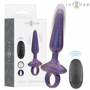 INTENSE – MARLON VIBRATING ANAL PLUG MODEL 4 REMOTE CONTROL Anal Sex Toys | SEX Shop Ireland