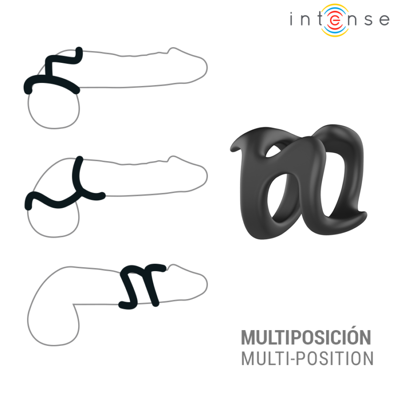 INTENSE – NIKOLAJ ADJUSTABLE PENIS RING MODEL 8 Cock Rings | SEX Shop Ireland 6