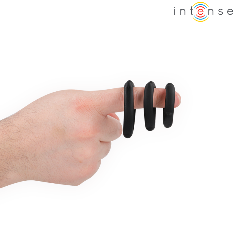 INTENSE – PETER SET OF 3 PENIS RINGS MODEL 9 Cock Rings | SEX Shop Ireland 5