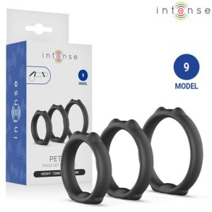 INTENSE – PETER SET OF 3 PENIS RINGS MODEL 9 Cock Rings | SEX Shop Ireland