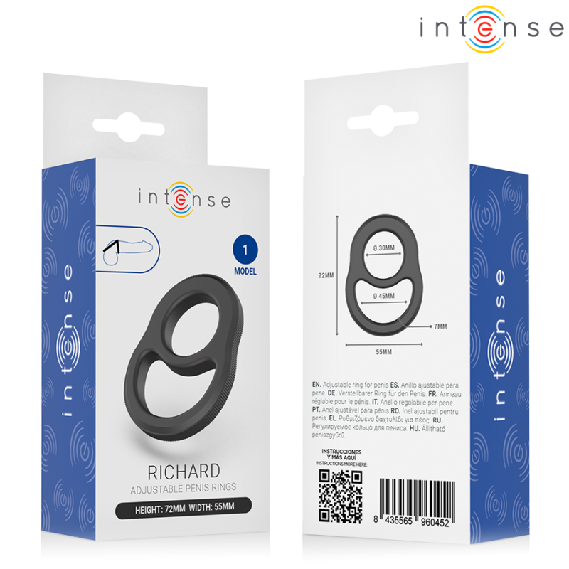 INTENSE – RICHARD DOUBLE PENIS RING MODEL 1 Cock Rings | SEX Shop Ireland 8