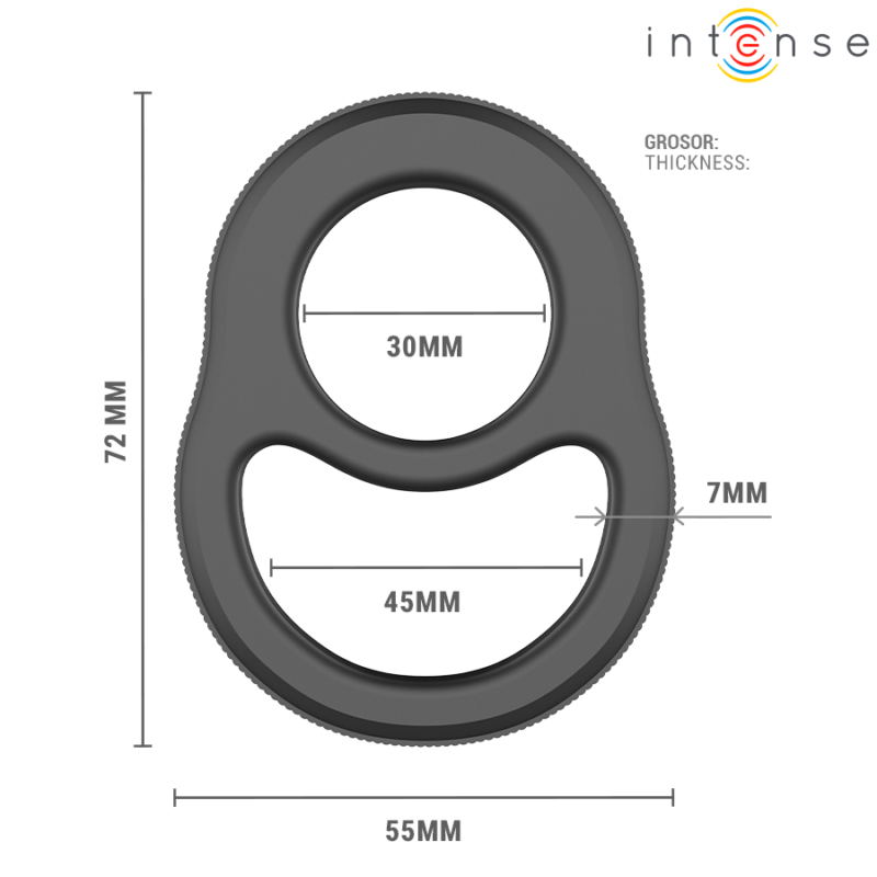 INTENSE – RICHARD DOUBLE PENIS RING MODEL 1 Cock Rings | SEX Shop Ireland 9