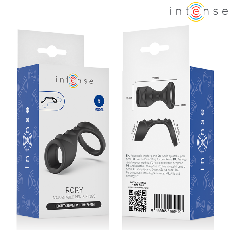 INTENSE – RORY ADJUSTABLE PENIS RING MODEL 5 Cock Rings | SEX Shop Ireland 10