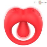 INTENSE – RUSSELL VIBRATING PENIS RING WITH CLITORIS STIMULATION RED Cock Rings | SEX Shop Ireland 17