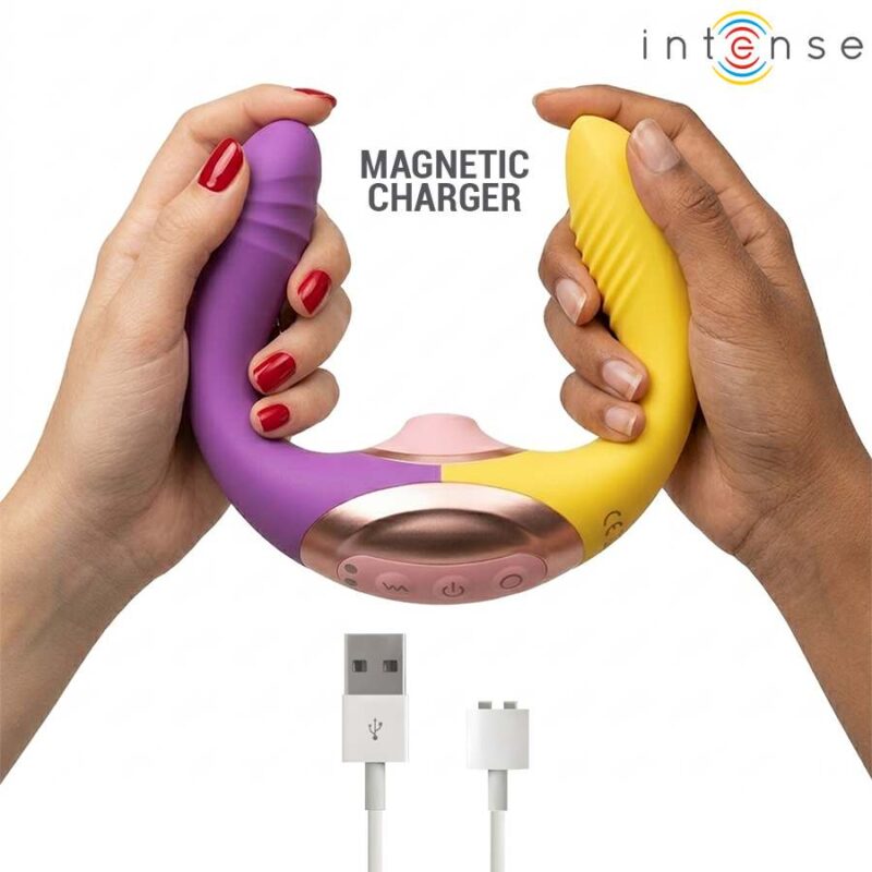 INTENSE – WILLOW 3-IN-1 SUCTION AND VIBRATION STIMULATOR Clitoral Sucking Vibrator | SEX Shop Ireland 5