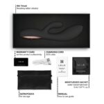 LELO – INA THRUST RABBIT THRUSTING VIBRATOR BLACK | SEX Shop Ireland 24