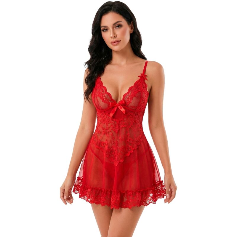 LIVCO CORSETTI FASHION – NUIT SET T-SHIRT + RED PANTY 2028 L/XL Corset Lingerie | SEX Shop Ireland 4 LIVCO CORSETTI FASHION – NUIT SET T-SHIRT + RED PANTY 2028 L/XL Corset Lingerie | SEX Shop Ireland 4
