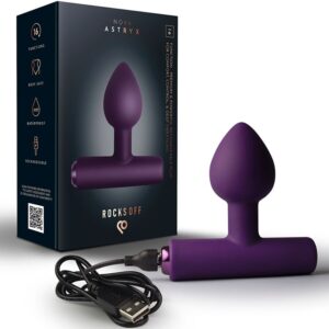 ROCKS-OFF – NOVA ASTRYX RECHARGEABLE PREMIUM & POWERFUL ANAL PLUG 16 FUNCTION PURPLE Anal Sex Toys | SEX Shop Ireland