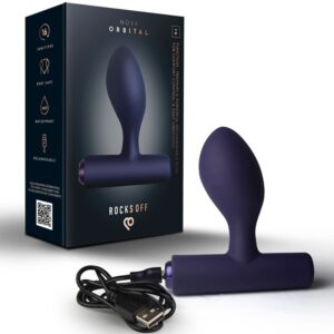 ROCKS-OFF – NOVA ORBITAL RECHARGEABLE PREMIUM & POWERFUL ANAL PLUG 16 FUNCTION BLUE Anal Sex Toys | SEX Shop Ireland