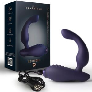 ROCKS-OFF – NOVA SOVEREIGN RECHARGEABLE PROSTATE & PERINEUM MASSAGER 16 FUNCTION BLUE Prostate Massagers | SEX Shop Ireland