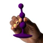 ROMP – AMP PURPLE FLEXIBLE SILICONE ANAL BEADS 12.5 CM PURPLE Anal Sex Toys | SEX Shop Ireland 18