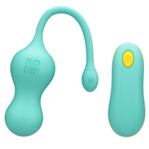 ROMP – CELLO MULTIFUNCTION VIBRATING EGG TURQUOISE REMOTE CONTROL Balls, eggs and bullets | SEX Shop Ireland
